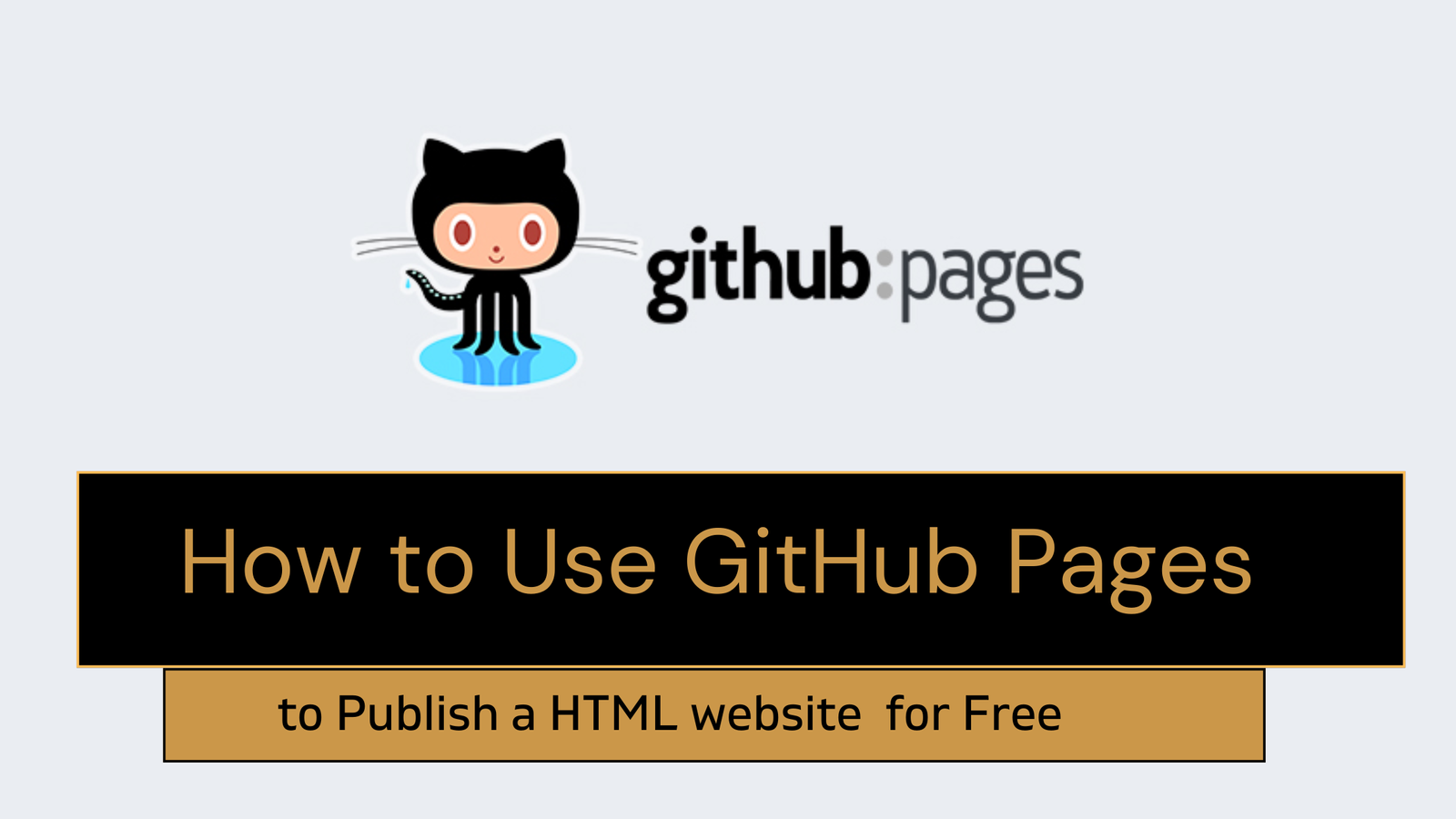 How to Use GitHub Pages to Publish a Website for Free